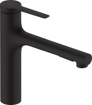 - HANSGROHE Zesis M33 bateria kuchenna czarny mat 74804670 - 74804670 - Łazienki Szydłowski