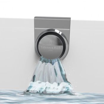 Villeroy&Boch przyłącze wody zintegrowane z przelewem chrom UPCON0136 UPCON0136 od 