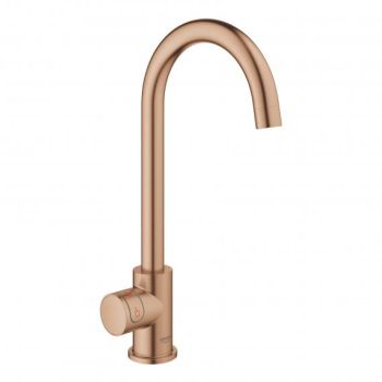 - GROHE-Red Mono Zawór sztorcowy i bojler w rozmiarze M kolor Brushed Warm Sunset 30085DL1 - 30085DL1 - Łazienki Szydłowski
