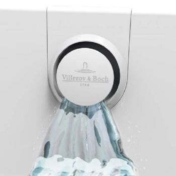 - Villeroy&Boch przyłącze wody zintegrowane z przelewem biały mat UPCON0136-RW - UPCON0136-RW - Łazienki Szydłowski