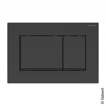 - GEBERIT Sigma 30 przycisk spłukujący  czarny mat 115883161 - 115.883.16.1 - Łazienki Szydłowski