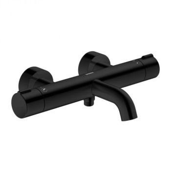  - DURAVIT C.1 Termostatyczna bateria wannowa czarny mat C15220000046 - C15220000046 - Łazienki Szydłowski