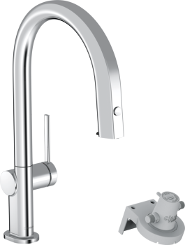 - HANSGROHE Aqittura M91 bateria kuchenna chrom 76826000 - 76826000 - Łazienki Szydłowski