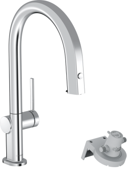 - HANSGROHE Aqittura M91 bateria kuchenna chrom 76803000 - 76803000 - Łazienki Szydłowski