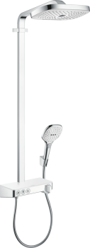  - HANSGROHE Raindance Select E Komplet prysznicowy chrom / biały 27127400 - 27127400 - Łazienki Szydłowski