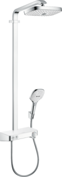 - Hansgrohe Raindance Select E Komplet prysznicowy biały/chrom 27283400 - 27283400 - Łazienki Szydłowski