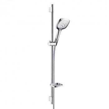  - HANSGROHE Raindance Select E Zestaw prysznicowy 150 3jet z drążkiem 90 cm i mydelniczką chrom 27857000 - 27857000 - Łazienki Szydłowski