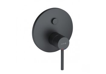 - KLUDI BOZZ podtynkowa bateria wannowo-natryskowa czarny mat 386593976 - 386593976 - Łazienki Szydłowski