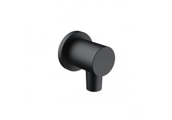 - KLUDI NOVA FONTE Puristic przyłącze kątowe czarny mat 205433915 - 2054339-15 - Łazienki Szydłowski
