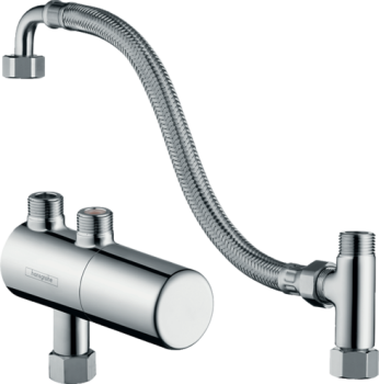 - HANSGROHE Ecostat Termostat pod umywalkę, montaż natynkowy chrom 15346000 - 15346000 - Łazienki Szydłowski
