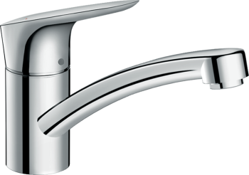 - HANSGROHE Logis M31 bateria kuchenna 120, CoolStart, EcoSmart, 1jet chrom 71837000 - 71837000 - Łazienki Szydłowski
