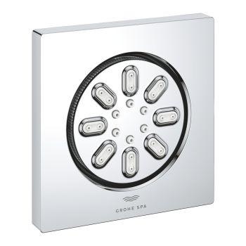  - GROHE-Rainshower AQUA Prysznic boczny kwadratowy, 2 strumienie chrom 26802000 - 26802000 - Łazienki Szydłowski