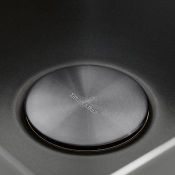  - VILLEROY&BOCH Osłona odpływu zlewozmywaka kolor antracyt 96241505 - 96241505 - Łazienki Szydłowski