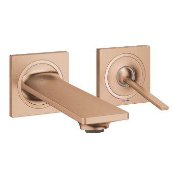 - GROHE-ALLURE bateria umywalkowa 154 mm brushed warm sunset 19309DL2 - 19309DL2 - Łazienki Szydłowski