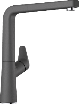  - BLANCO AVONA-S bateria kuchenna z wyciąganą wylewką szarość skały 521285 - 521285 - Łazienki Szydłowski