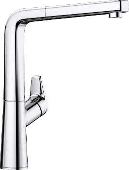  - BLANCO AVONA-S bateria kuchenna z wyciąganą wylewką chrom 521277 - 521277 - Łazienki Szydłowski