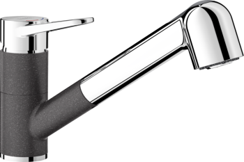  - BLANCO WEGA-S II bateria kuchenna z wyciąganą wylewką antracyt/chrom 526420 - 526420 - Łazienki Szydłowski