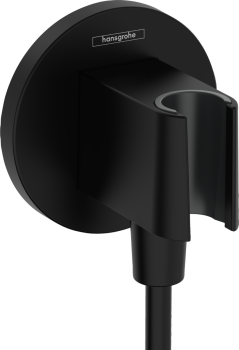 HANSGROHE FixFit S Przyłącze węża z uchwytem prysznicowym czarny mat 26888670 26888670 od 