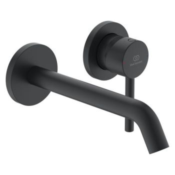 - IDEAL STANDARD Ceraline bateria umywalkowa 180 mm czarny mat A6938XG - A6938XG - Łazienki Szydłowski