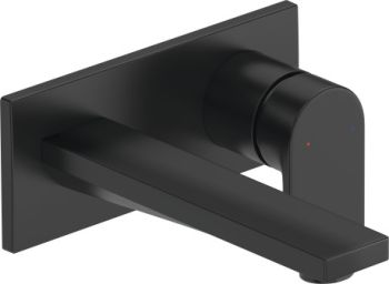 - DURAVIT Tulum bateria umywalkowa podtynkowa czarny mat TU1070004046 - TU1070004046 - Łazienki Szydłowski