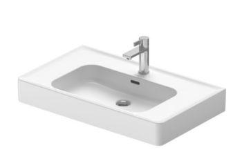  - DURAVIT Soleil by Starck Umywalka meblowa 80x48 cm z przelewem biały połysk z powłoką WonderGliss 23778000001 - 23778000001 - Łazienki Szydłowski