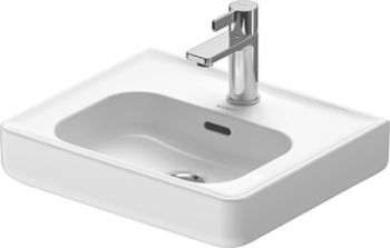  - DURAVIT Soleil by Starck Umywalka 45 x 38 cm z przelewem biały połysk z powłoką WonderGliss 07444500001 - 07444500001 - Łazienki Szydłowski