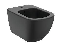 - IDEAL STANDARD TESI Bidet wiszący czarny mat T3552V3 - T3552V3 - Łazienki Szydłowski