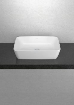 - VILLEROY&BOCH Architectura Umywalka stojąca na blacie, 60x40,5 cm biała z powłoką ceramicplus 5A2761R1 - 5A2761R1 - Łazienki Szydłowski