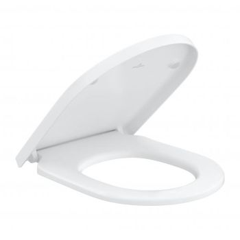 - VILLEROY&BOCH SUBWAY 3.0 deska sedesowa wolnoopadająca stone white 8M42S1RW - 8M42S1RW - Łazienki Szydłowski