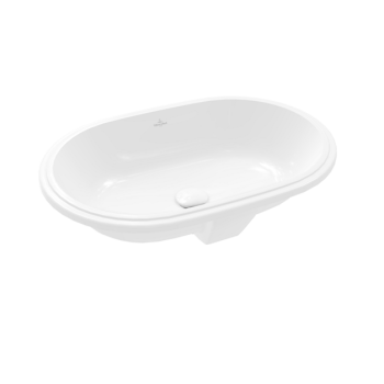  - VILLEROY & BOCH Architectura Umywalka podblatowa 57 x 37,5 cm biała z powłoką ceramicplus 5A7660R1 - 5A7660R1 - Łazienki Szydłowski