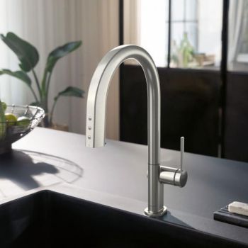 - HANSGROHE Aqittura M91 SodaSystem 210 w kolorze stal nierdzewna szczotkowana 76836800 - 76836800 - Łazienki Szydłowski