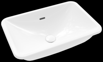 - Villeroy&Boch Loop&Friends Umywalka podblatowa z przelewem 54 x 34 cm biała 4A570001 - 4A570001 - Łazienki Szydłowski