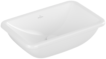 - Villeroy&Boch Loop&Friends Umywalka podblatowa bez przelewu 45 x 28 cm biała 4A560101 - 4A560101 - Łazienki Szydłowski