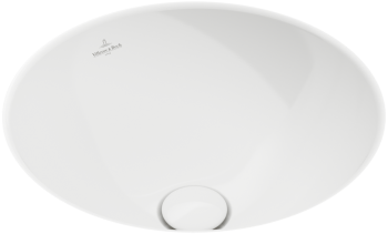 - Villeroy&Boch Loop&Friends Umywalka podblatowa bez przelewu 33 x 33 cm biała 4A510101 - 4A510101 - Łazienki Szydłowski