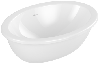 - Villeroy&Boch Loop&Friends wpuszczana w blat bez przelewu 57 x 41cm biała z powłoką ceramic plus 4A6201R1 - 4A6201R1 - Łazienki Szydłowski