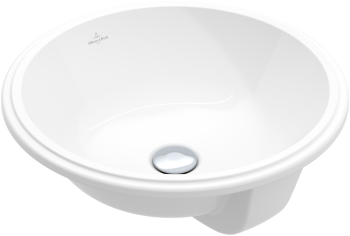  - VILLEROY&BOCH Architectura umywalka podblatowa z przelewem, 40 x 40 biała z powłoka ceramicplus 5A7545R1 - 5A7545R1 - Łazienki Szydłowski