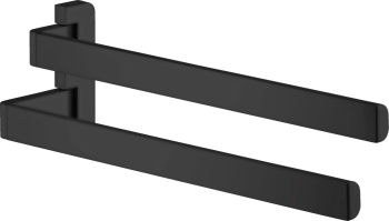 - Axor Universal Accessories Wieszak na ręcznik 40,9 cm, czarny mat 42821670 - 42821670 - Łazienki Szydłowski
