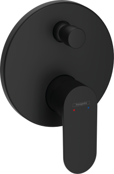  - HANSGROHE Rebris S bateria wannowo- prysznicowa czarny mat 72466670 - 72466670 - Łazienki Szydłowski