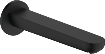  - HANSGROHE Rebris S wylewka wannowa 20 cm czarny mat 72430670 - 72430670 - Łazienki Szydłowski