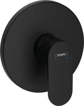  - HANSGROHE Rebris S bateria prysznicowa wannowa, element zewnętrzny czarny mat 72667670 - 72667670 - Łazienki Szydłowski