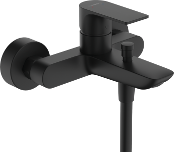 - HANSGROHE Rebris E bateria wannowa czarny mat 72450670 - 72450670 - Łazienki Szydłowski