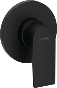 - HANSGROHE Rebris E baterie prysznicowa podtynkowa czarny mat 72659670 - 72659670 - Łazienki Szydłowski