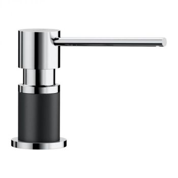 - BLANCO Lato dozownik płynu do naczyń chrom/czarny  526177 - 526177 - Łazienki Szydłowski