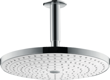  - HANSGROHE Raindance Select S deszczownica 30 cm 2jet z ramieniem chrom / biały 27337400 - 27337400 - Łazienki Szydłowski