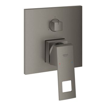 - GROHE-Eurocube bateria do obsługi trzech wyjść wody kolor grafit szczotkowany 24094AL0 - 24094AL0 - Łazienki Szydłowski