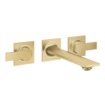 - GROHE- Allure Trzyotworowa bateria umywalkowa 208 mm  brushed cool sunrise 20193GN2 - 20193GN2 - Łazienki Szydłowski