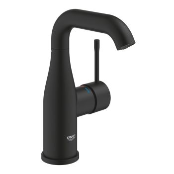 - GROHE-Essence Bateria umywalkowa, Rozmiar M phantom black 24176KF1 - 24176KF1 - Łazienki Szydłowski