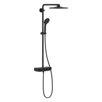 - GROHE- Euphoria System SmartControl 310 Duo zestaw natryskowy z termostatem phantom black 22120KF0 - 22120KF0 - Łazienki Szydłowski