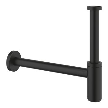 - GROHE-Syfon umywalkowy phantom black 29509KF0 - 29509KF0 - Łazienki Szydłowski
