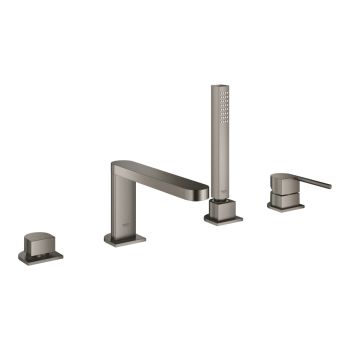 - GROHE-Plus 4-otworowa bateria wannowa kolor brushed hard graphite 29307AL3 - 29307AL3 - Łazienki Szydłowski